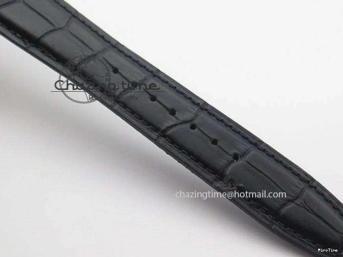 MIROTIME 0416 Breathable Portuguese Real PR IW500127 ZF 1:1 Best Edition Gray Red Dial On Black Leather Strap A 7332